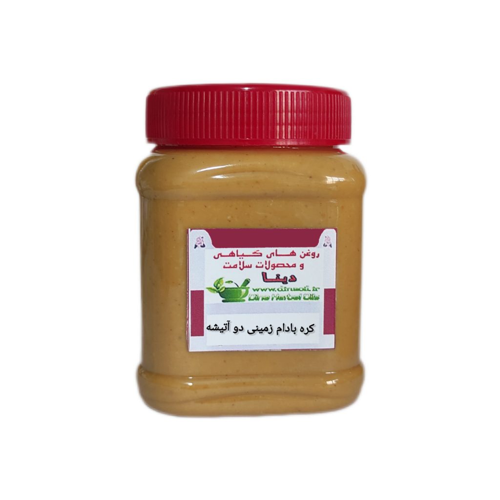 کره بادام زمینی دوآتیشه بدون شکر