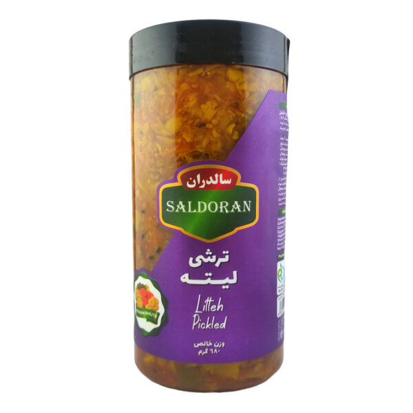 ترشی لیته قرمز سالدران - 680 گرم