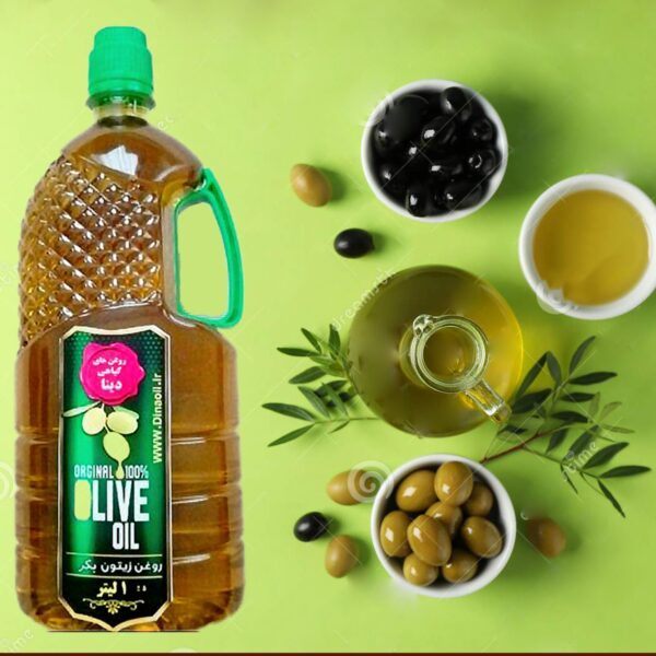 روغن زیتون بکر نیم لیتری