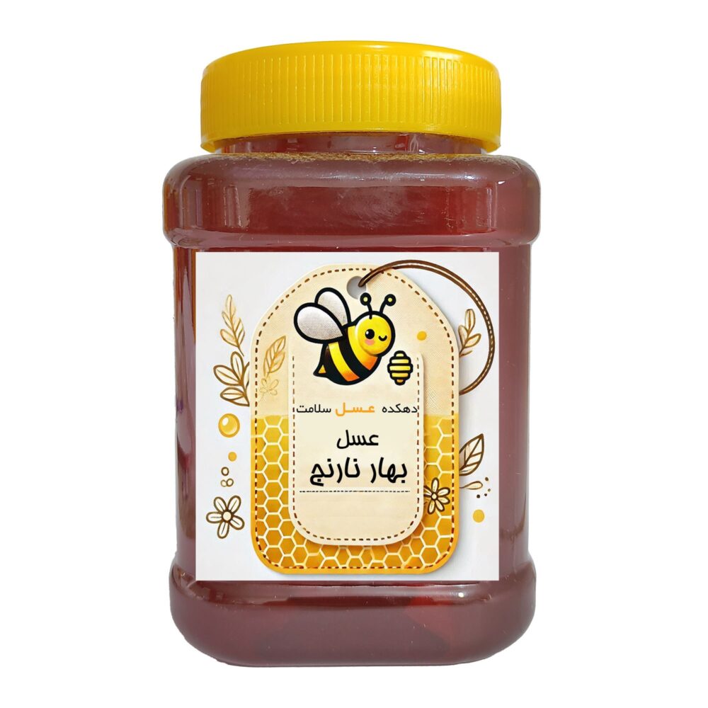 عسل بهار نارنج دهکده عسل سلامت دینا - 1 کیلوگرم
