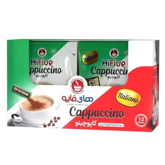 کاپوچینو کلاسیک های فایو - 25 گرم بسته 12 عددی